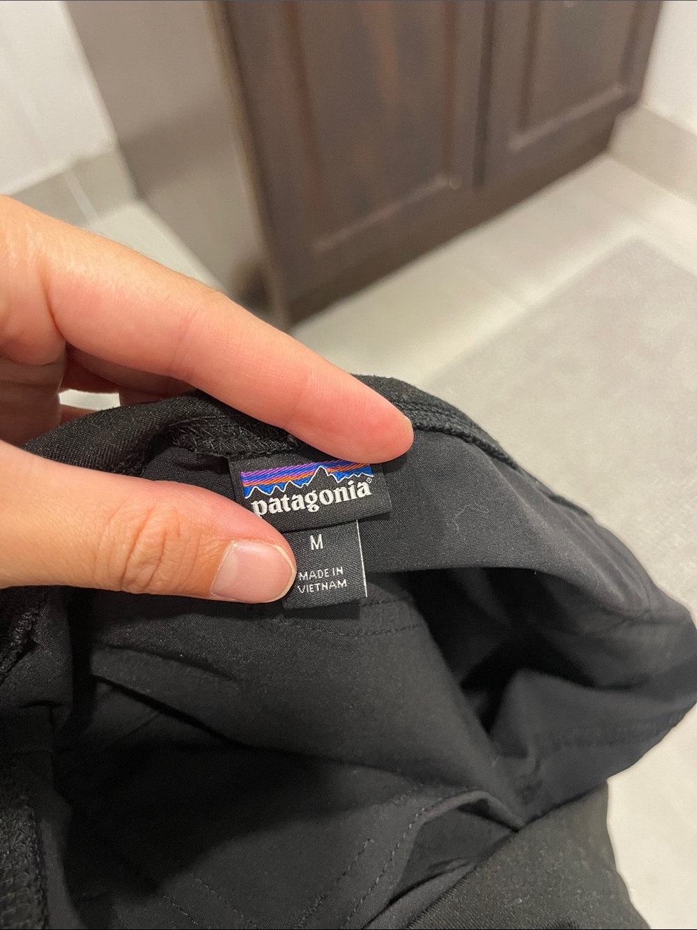 Patagonia Happy Hike Studio Pants Black Pull-On Hiking Travel Joggers medium - Picture 7 of 9